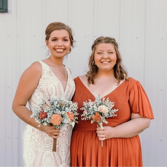 David's Bridal | Dresses | Plus Size Bridesmaid Dress | Poshmark